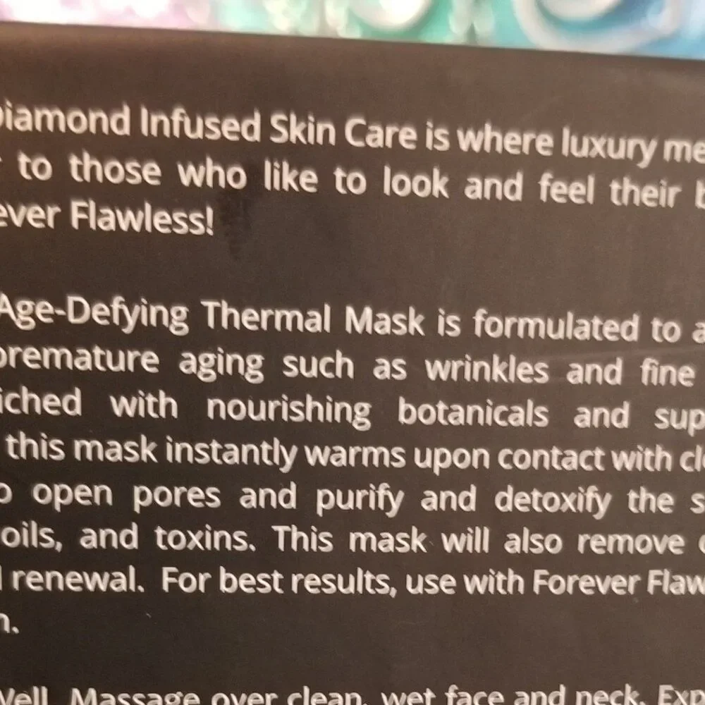 Black Diamond Infused Age defying Thermal Mask 50 Grams